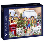 Winter Cottage – 1000 Piece Jigsaw Puzzle (Bluebird)