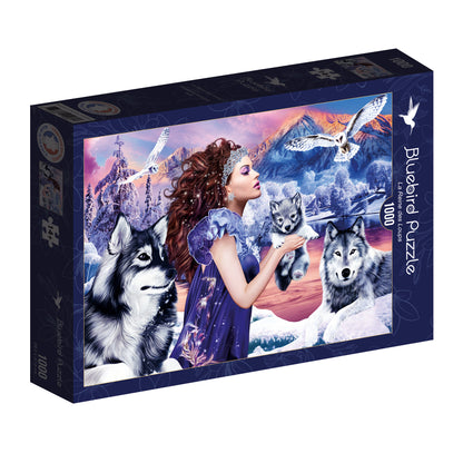 Bluebird - Wolf Queen - 1000 Piece Jigsaw Puzzle