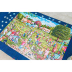 In use: Jigsaw Puzzle Board – 1000 Piece Jigsaw Puzzle (Gibsons)