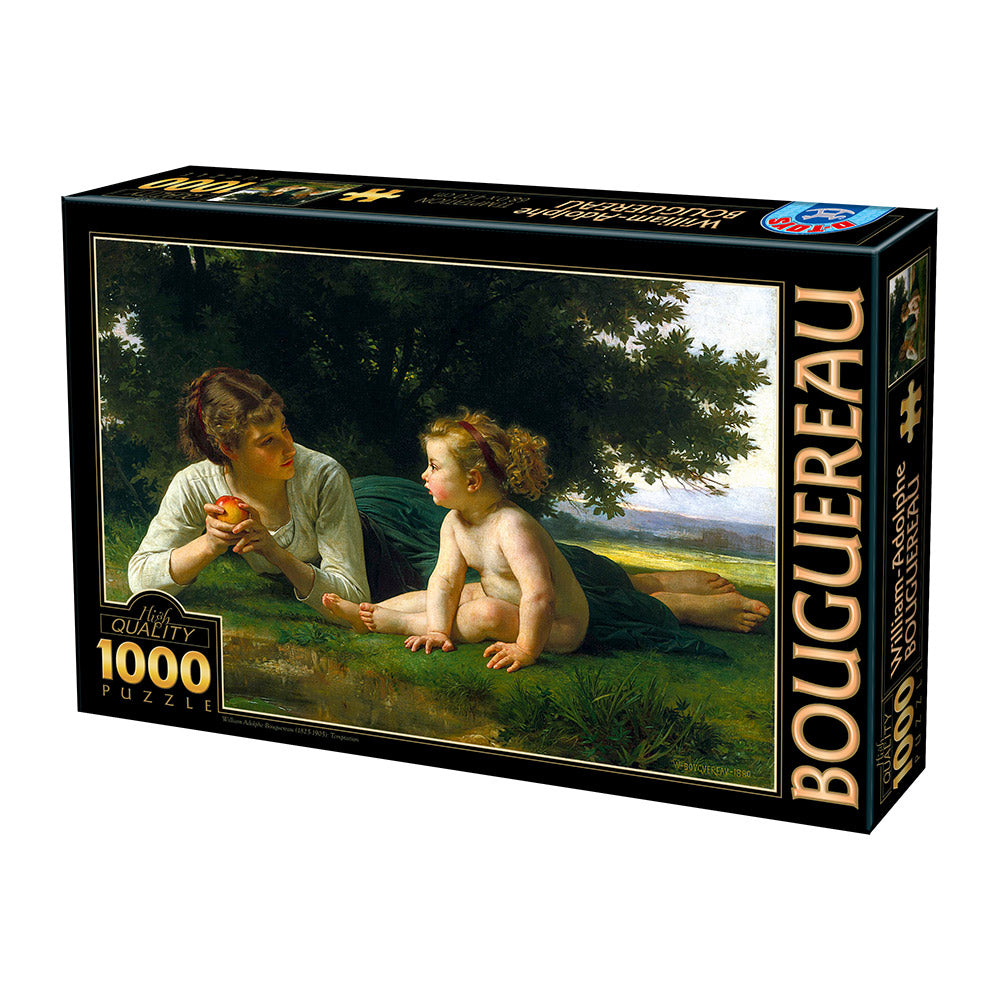 Temptation by Bouguereau William – 1000 Piece Jigsaw Puzzle (Dtoys)