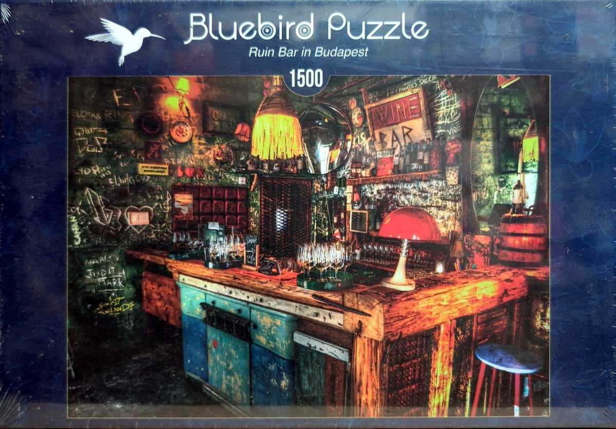 Box, straight on: Ruin Bar in Budapest - 1500 Piece Jigsaw Puzzle (Bluebird)