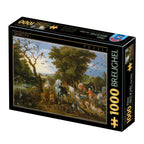 Noah's Ark by Brueghel Pieter – 1000 Piece Jigsaw Puzzle (Dtoys)