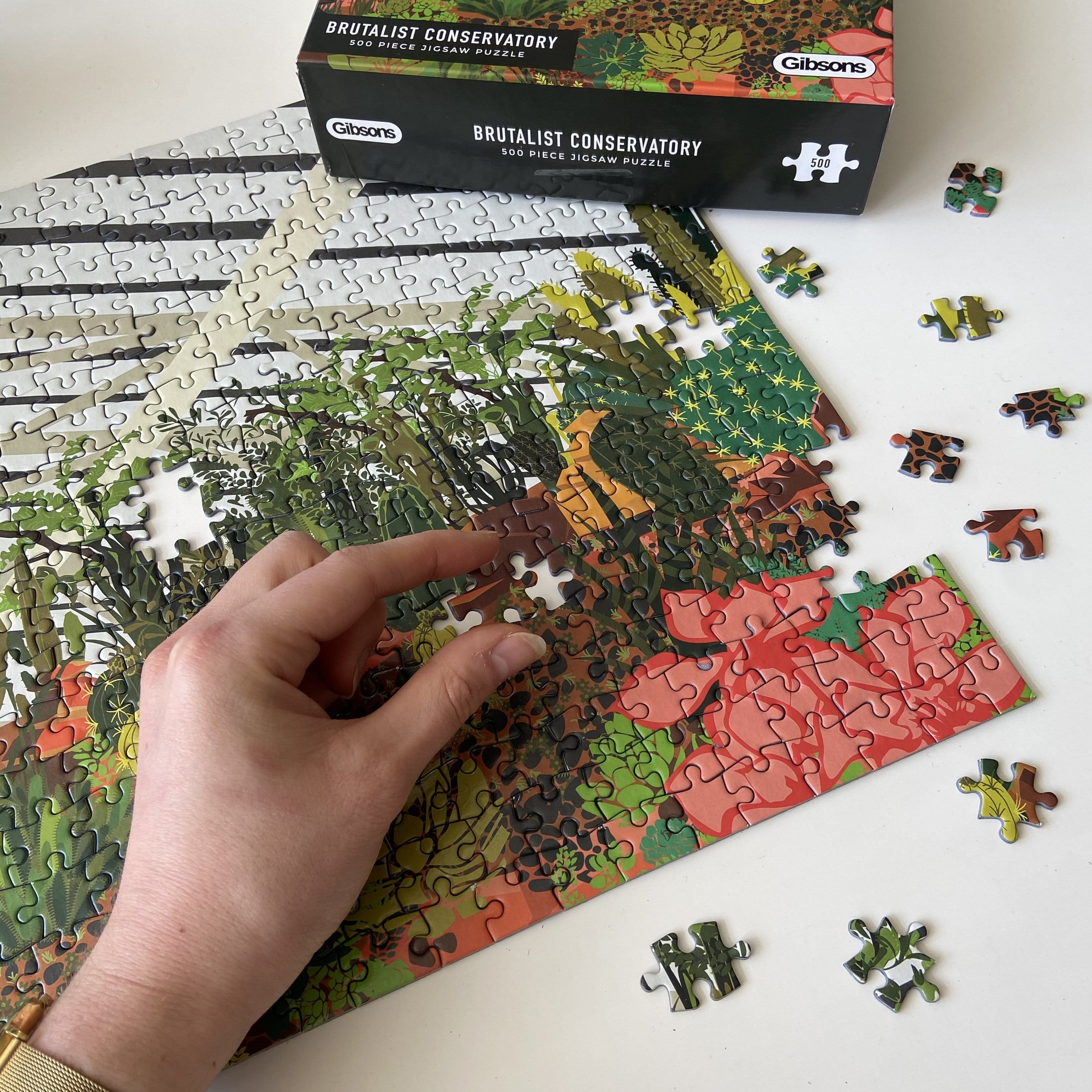 Brutalist Conservatory – 500 Piece Jigsaw Puzzle (Gibsons)