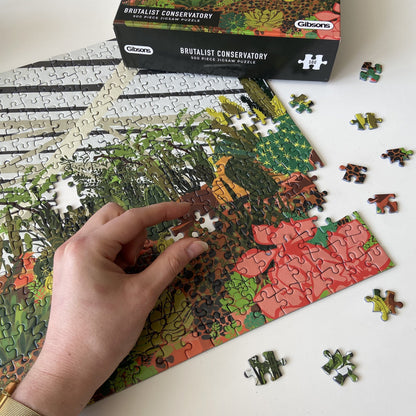 Gibsons - Brutalist Conservatory - 500 Piece Jigsaw Puzzle