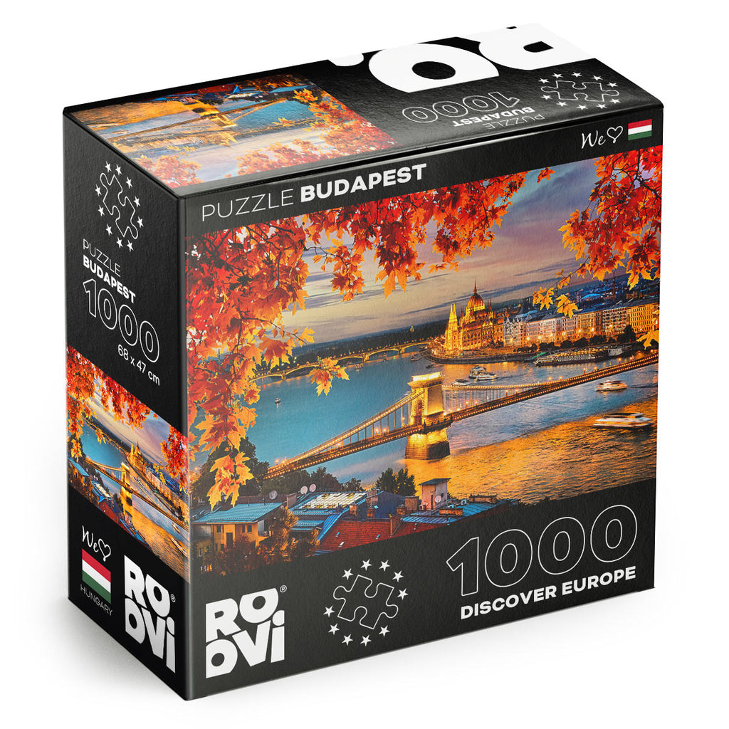 Budapest, Hungary – 1000 Piece Jigsaw Puzzle (Roovi)