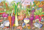 Artwork, puzzle 1 of 4: Roots & Shoots by Janice Daughters - 4 x 500 Piece Jigsaw Puzzle (Gibsons)
