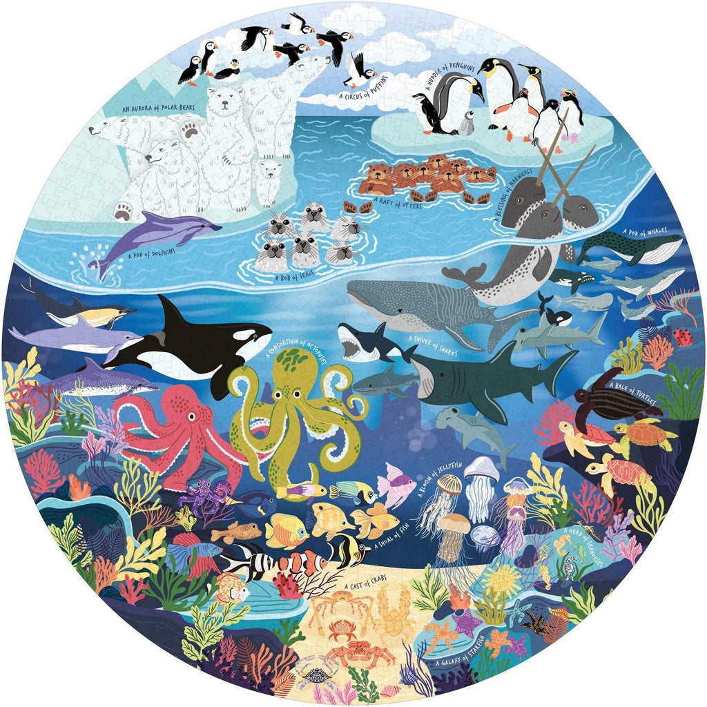 Artwork: Oceans Lovers – 1000 Piece Jigsaw Puzzle (Ridley's Games)