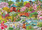 Artwork: The Japanese Garden – 1000 Piece Jigsaw Puzzle (Gibsons)
