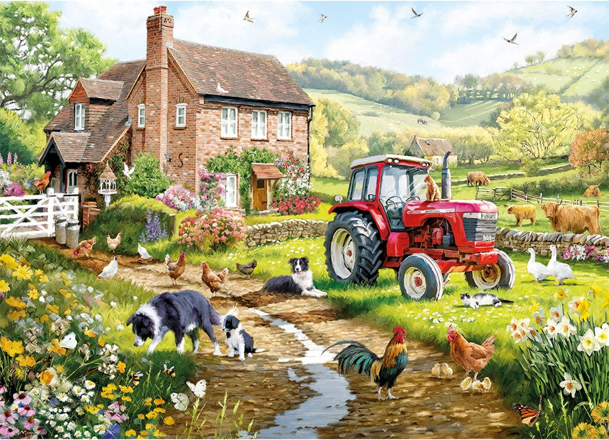Artwork: Macneil Farm – 500 XL Piece Jigsaw Puzzle (Gibsons)
