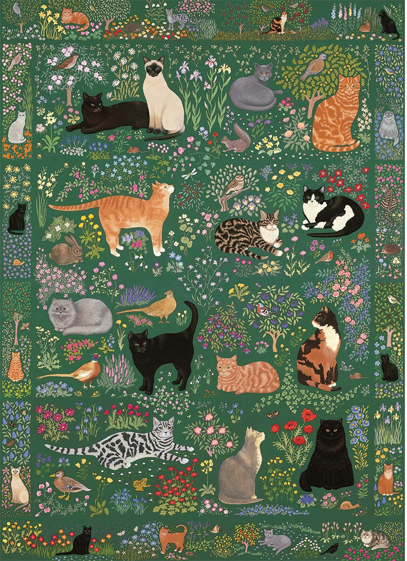 Artwork: Tapestry Garden – 1000 Piece Jigsaw Puzzle (Gibsons)
