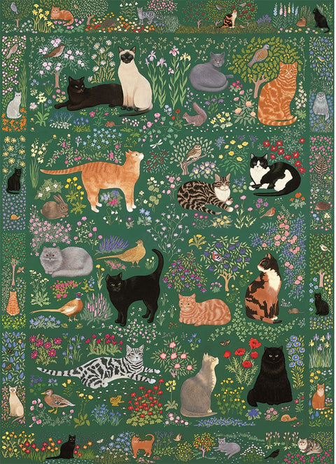 Artwork: Tapestry Garden – 1000 Piece Jigsaw Puzzle (Gibsons)