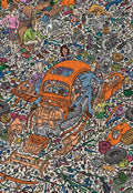 The Exploded Beetle by Peter Aschwanden – 1000 Piece Jigsaw Puzzle (Pomegranate)