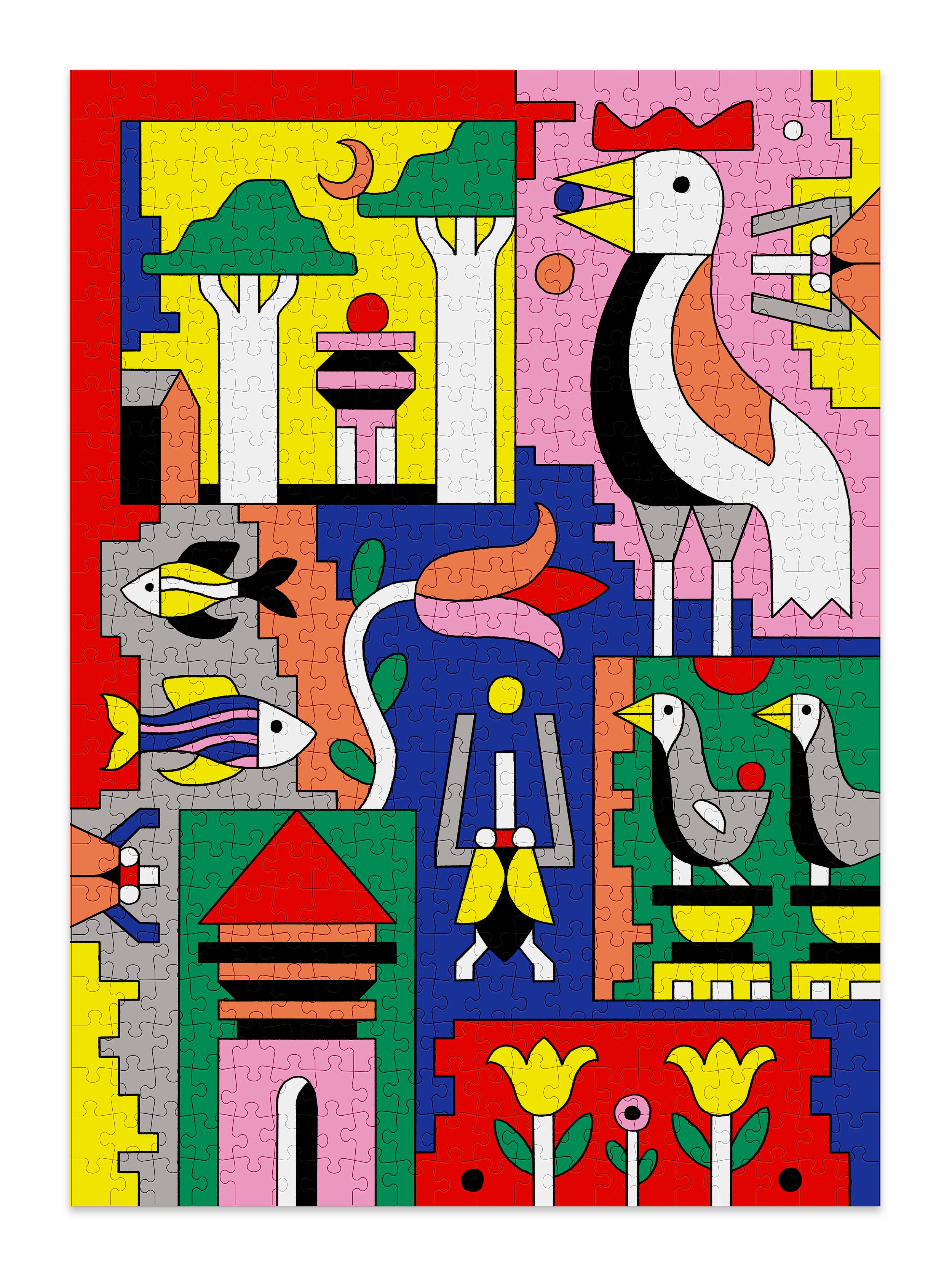 Triptych – 1000 Piece Jigsaw Puzzle (Cloudberries)