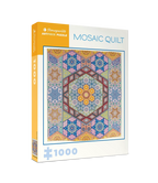Mosaic Quilt – 1000 Piece Jigsaw Puzzle (Pomegranate)
