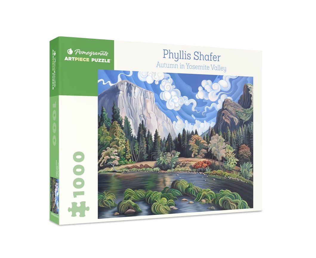 Autumn in Yosemite Valley by Phyllis Shafer – 1000 Piece Jigsaw Puzzle (Pomegranate)