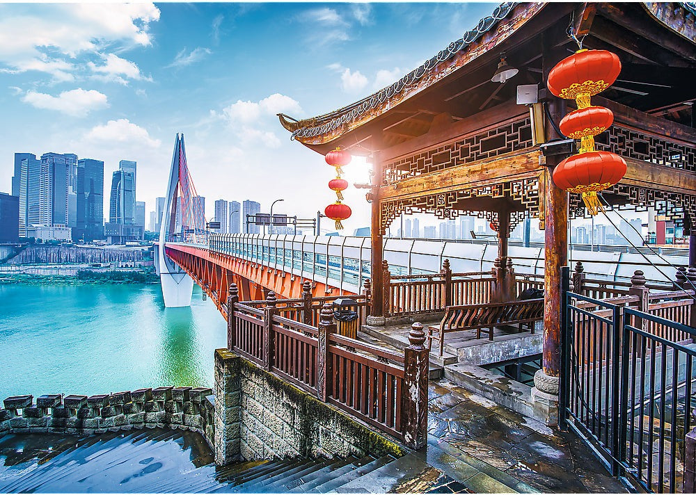 Chongqping, China – 1000 Piece Jigsaw Puzzle (Trefl)