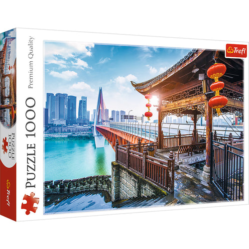 Chongqping, China – 1000 Piece Jigsaw Puzzle (Trefl) - Completed Puzzle