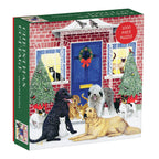 Box, turned right: Christmas Cottage Square Boxed – 1000 Piece Jigsaw Puzzle (Galison)