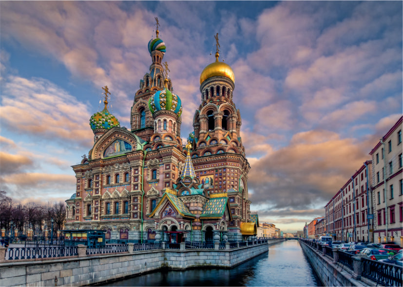 Church of the Savior on Blood – 1000 Piece Jigsaw Puzzle (DToys)