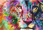 Colorful Lion – 1000 Piece Jigsaw Puzzle (Trefl)