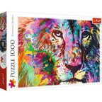 Colorful Lion – 1000 Piece Jigsaw Puzzle (Trefl)