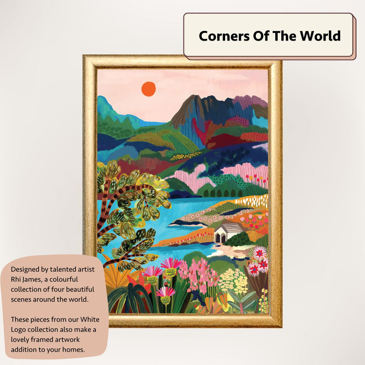 Corners of the World – 4 x 500 Piece Jigsaw Puzzles (Gibsons)