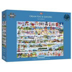 Cream Teas & Queuing – 2000 Piece Jigsaw Puzzle (Gibsons)