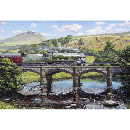 Gibsons - Crossing the Ribble - 500 Piece Jigsaw Puzzle