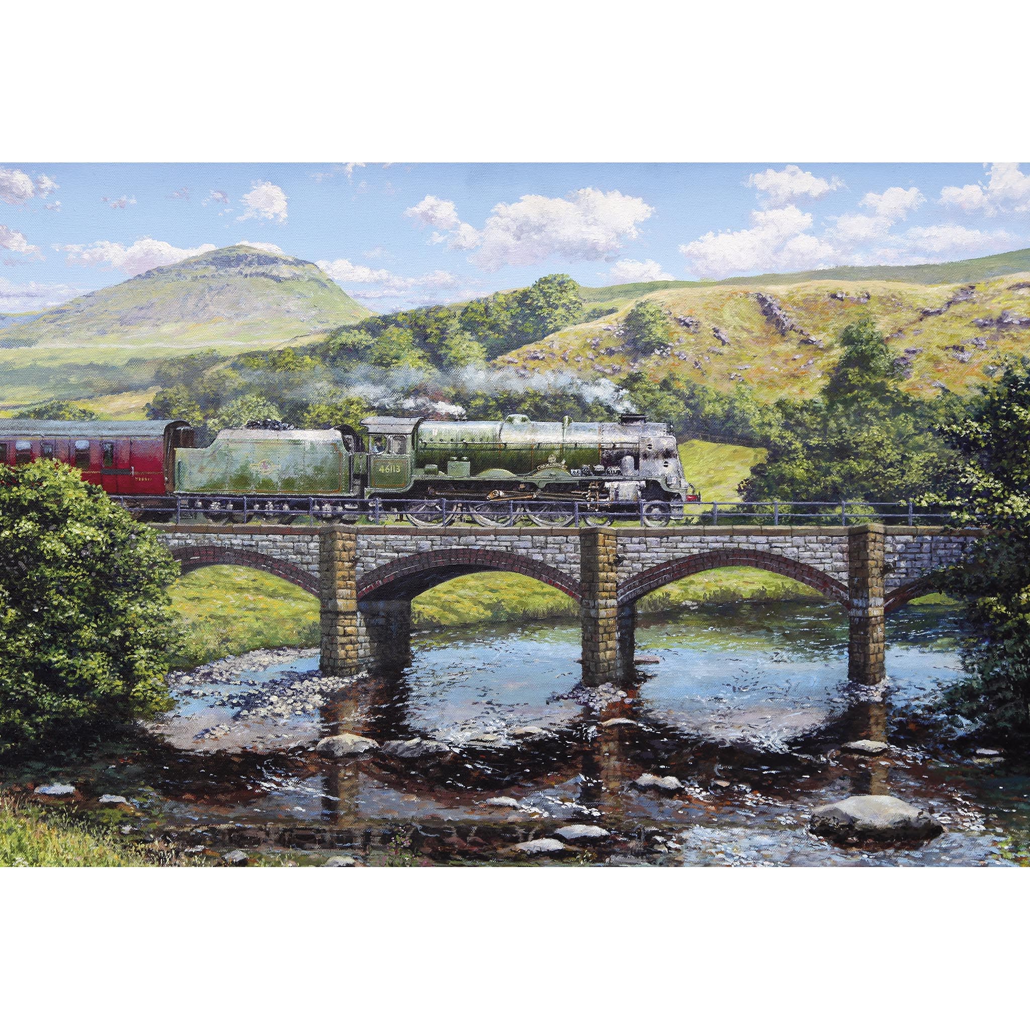 Crossing the Ribble – 500 Piece Jigsaw Puzzle (Gibsons)