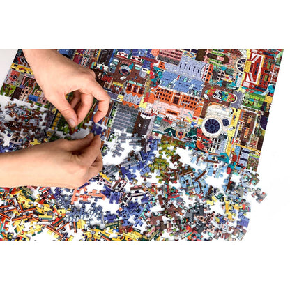 Cloudberries - Crossroads - 1000 Piece Jigsaw Puzzle