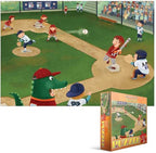 Artwork: Eurographics 6060-0484 Junior League Baseball 60 piece jigsaw puzzle