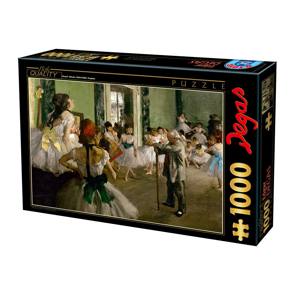 The Dance Class by Degas Edgar – 1000 Piece Jigsaw Puzzle (Dtoys)