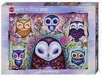 Great Big Owl by Jeremiah Ketner – 1000 Piece Jigsaw Puzzle (Heye Dreaming Collection)
