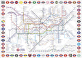 Artwork: TfL London Tube Map – 500 Piece Jigsaw Puzzle (Gibsons)