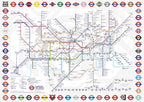 Artwork: TfL London Tube Map – 500 Piece Jigsaw Puzzle (Gibsons)