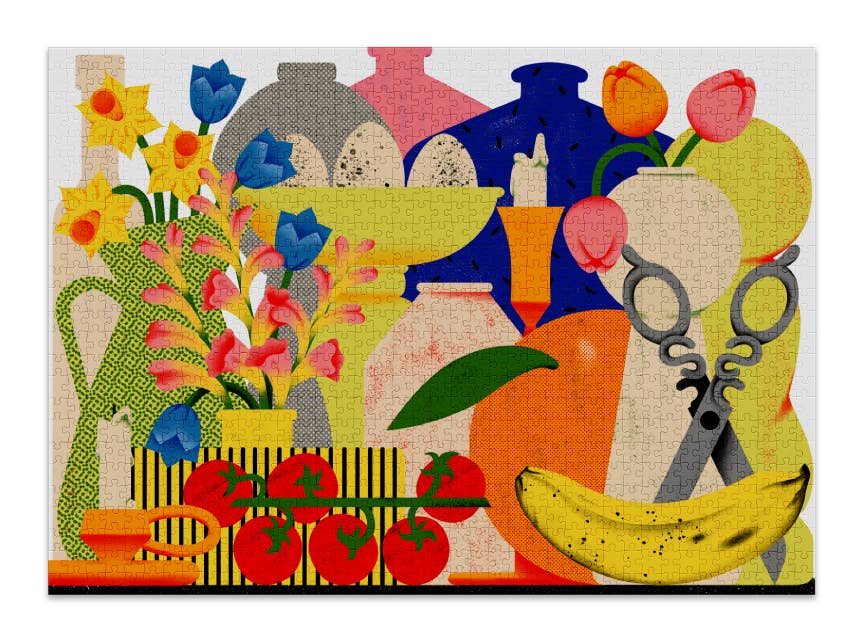 Still Life – 1000 Piece Jigsaw Puzzle (Cloudberries)