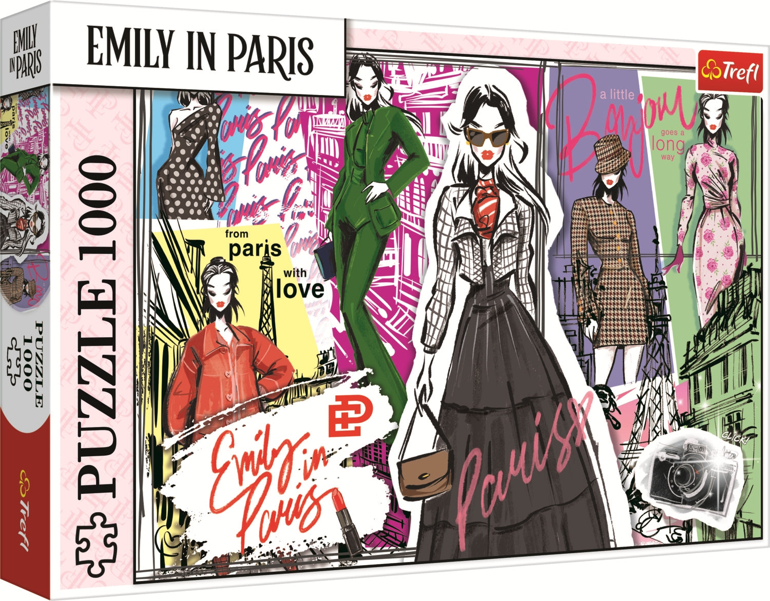 Emily in Paris: Fashion Inspirations - 1000 Piece Jigsaw Puzzle (Trefl)