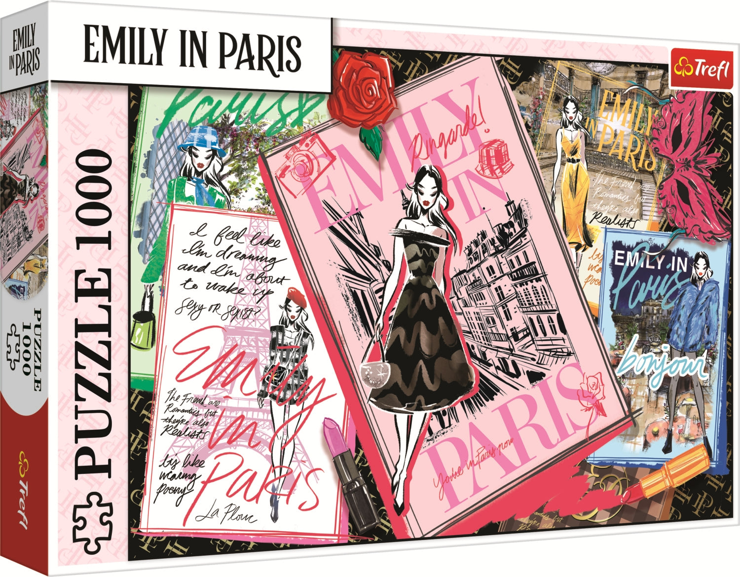 Emily In Paris: Fashion Magazine - 1000 Piece Jigsaw Puzzle (Trefl)