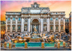 Artwork: Fontanna di Trevi, Roma – 500 Piece Jigsaw Puzzle (Trefl)