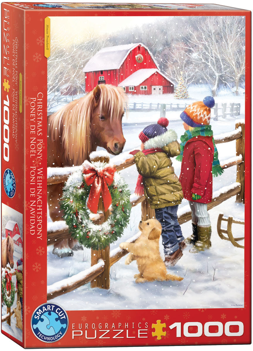 Eurographics - Christmas Pony - 1000 pieces