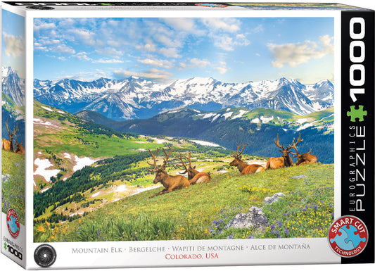 Eurographics - Mountain Elks - Colorado - USA - 1000 pieces