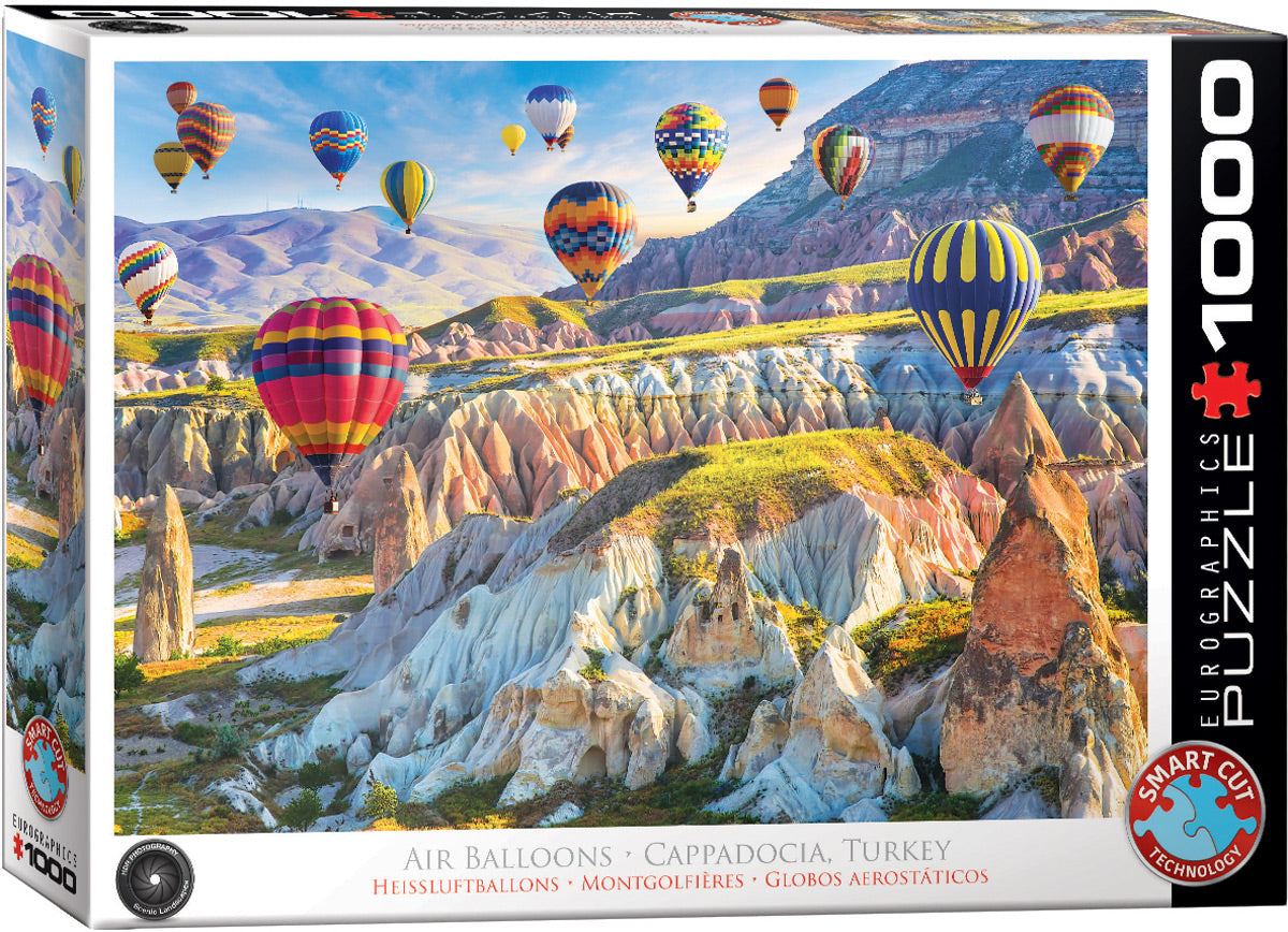 Eurographics - Air Balloons Over Cappadocia - 1000 pieces