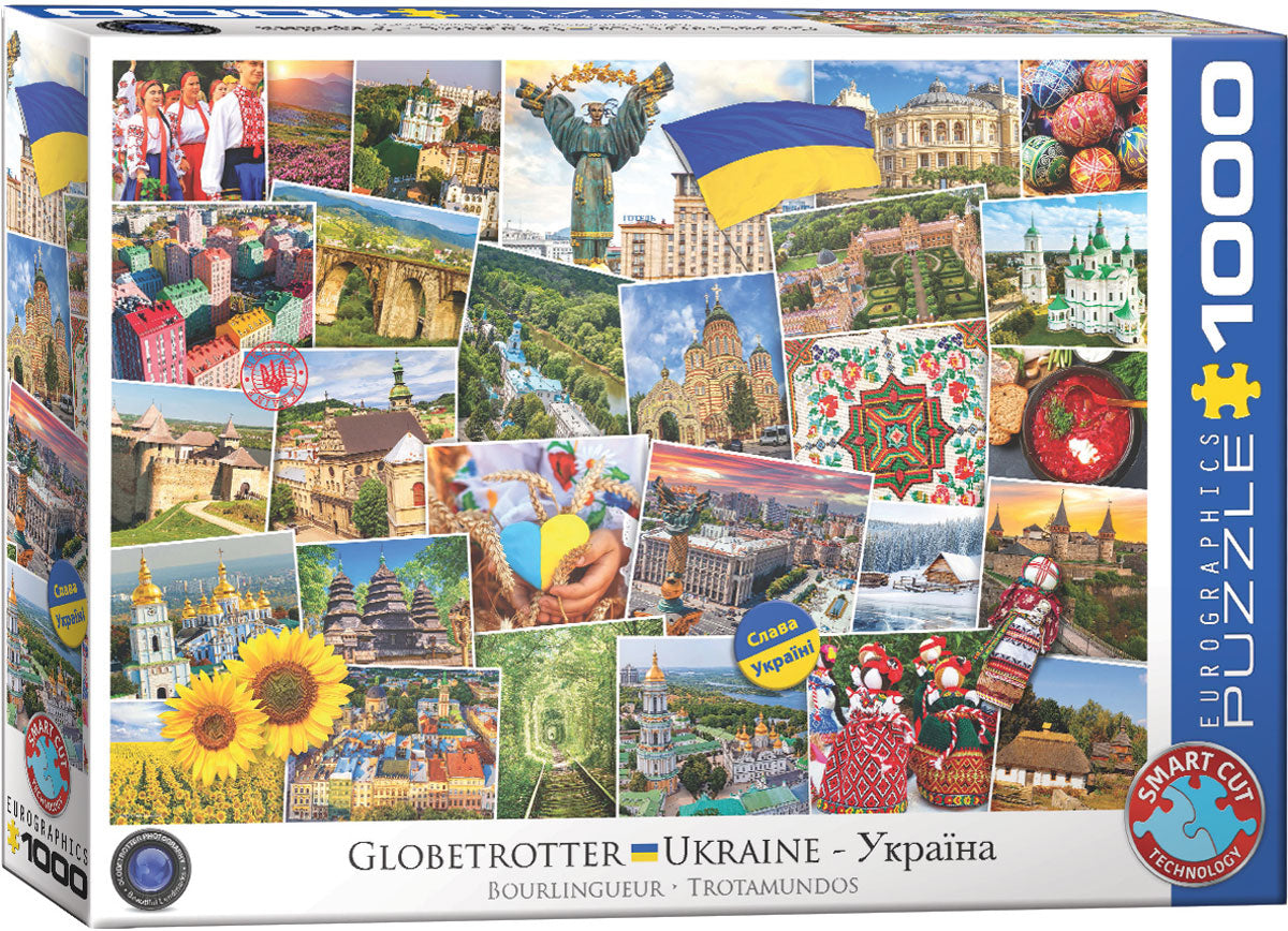 Eurographics - Ukraine - Globetrotter - 1000 pieces