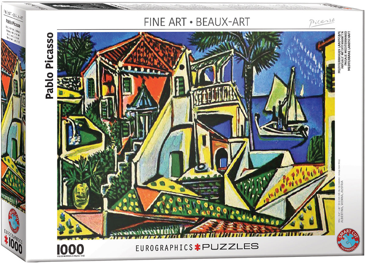 Eurographics - Mediterranean Landscape - 1000 pieces