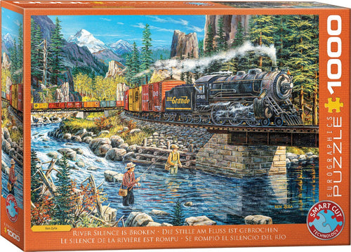River Silence is Broken – 1000 Piece Jigsaw Puzzle (Eurographics) - Completed Puzzle