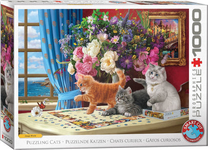 Eurographics - Puzzling Cats - 1000 Piece