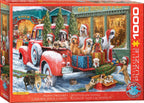 Puppy Presents – 1000 Piece Jigsaw Puzzle (Eurographics)