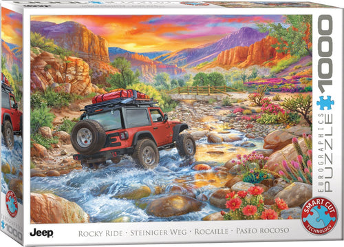 Rocky Ride – 1000 Piece Jigsaw Puzzle (Eurographics) - Completed Puzzle