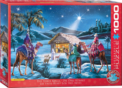 The Three Kings – 1000 Piece Jigsaw Puzzle (Eurographics) - Completed Puzzle