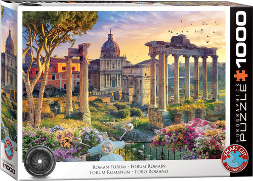Roman Forum – 1000 Piece Jigsaw Puzzle (Eurographics) - Completed Puzzle